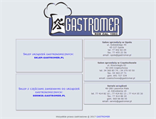 Tablet Screenshot of gastromer.pl